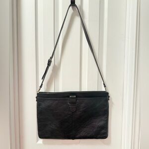 Wilson Leather Crossbody Portfolio Bag